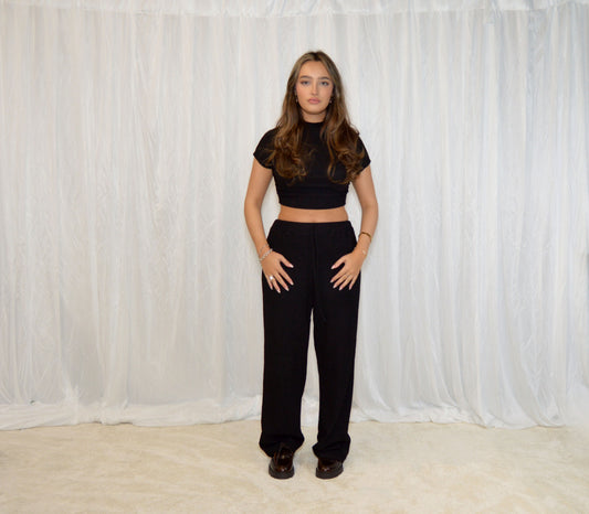 The Black Co-ord set (Bleach & Tint proof)