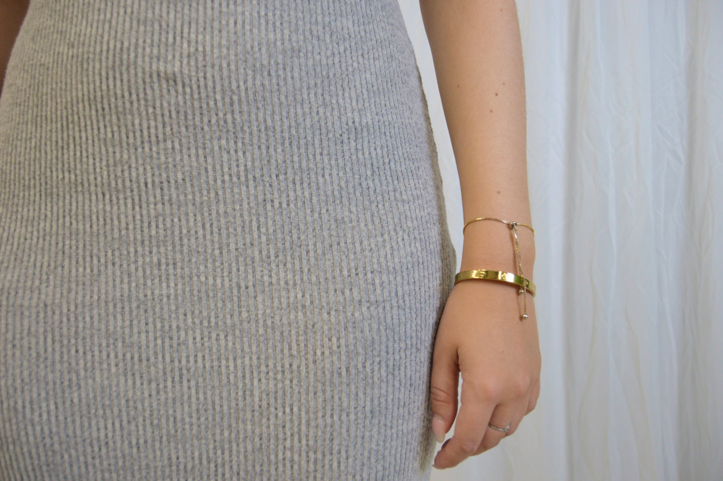 RIBBED MAXI DRESS