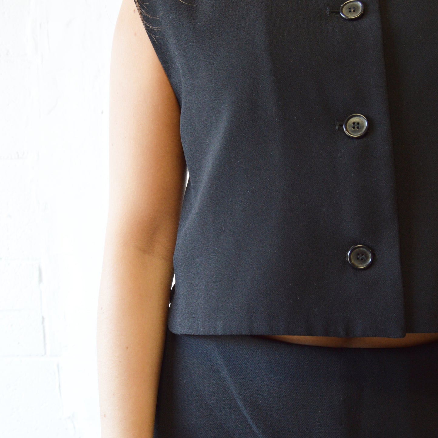 The Black Staple Waistcoat