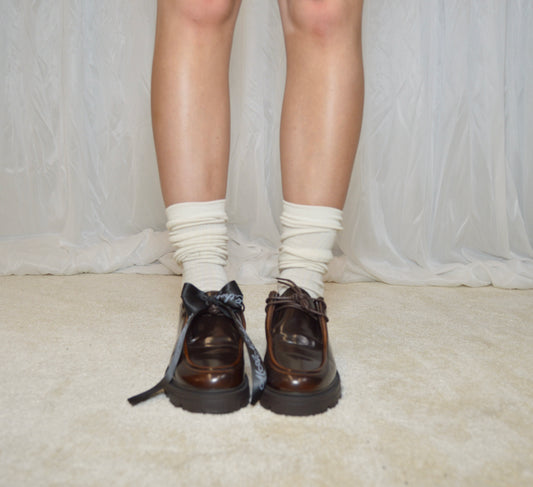 The Cream crew socks (Bleach & Tint proof)